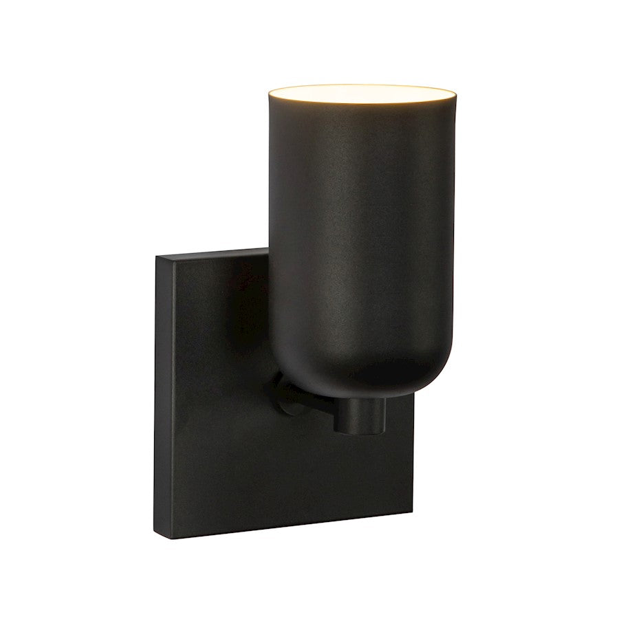 Kuzco Nola 1 Light 4" Wall Sconce, Black - WS57704-BK