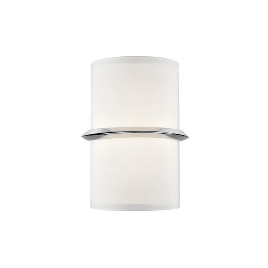 Kuzco Pondi 9" LED Wall Sconce, Chrome/Opal - WS63209-CH