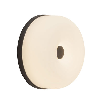 Kuzco Jada 5" Blk Dim LED Wall Sconce, Blk/Opal Glass - WS69005-BK-OP