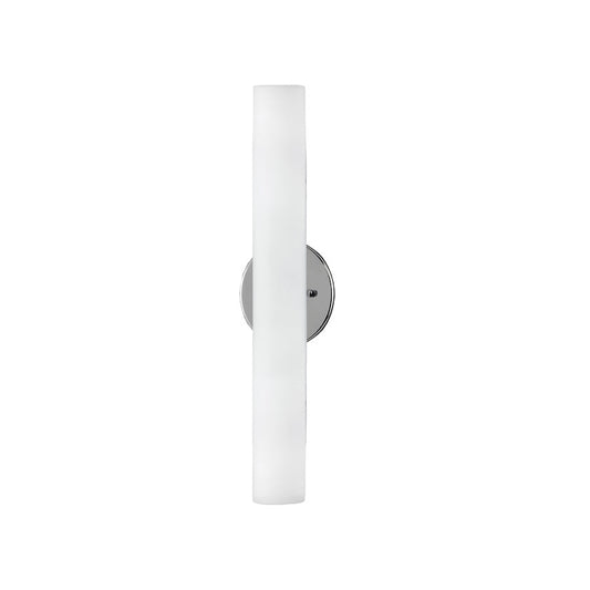 Kuzco Bute 18" LED Wall Sconce, Brushed Nickel/Opal - WS8318-BN