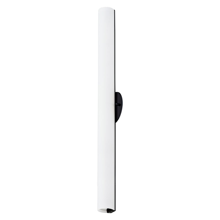 Kuzco Bute 32" LED Wall Sconce, Black/Opal - WS8332-BK