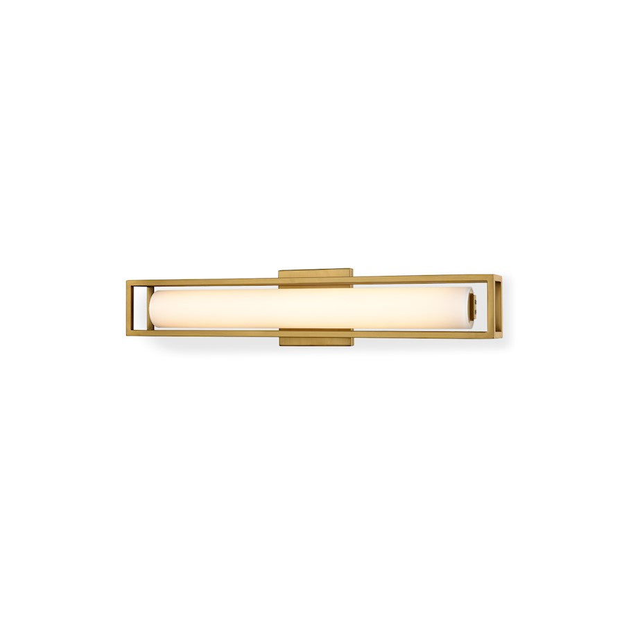 Kuzco Lochwood 21" LED Wall Sconce, Gold/Opal - WS83421-GD