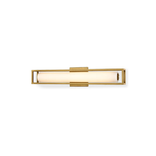 Kuzco Lochwood 21" LED Wall Sconce, Gold/Opal - WS83421-GD