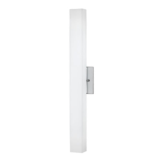 Kuzco Melville 24" LED Wall Sconce, Chrome/Opal - WS8424-CH