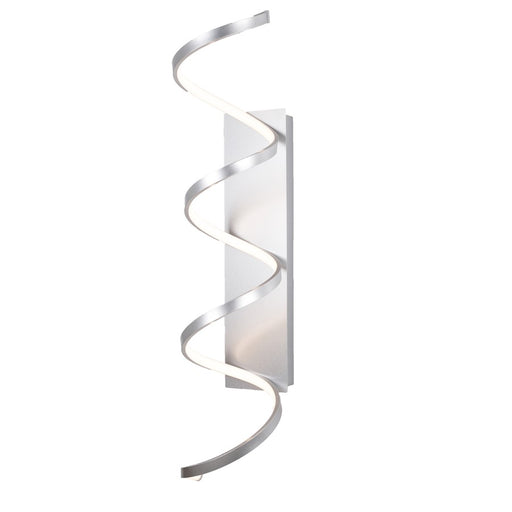 Kuzco Synergy 36" LED Wall Sconce, Antique Silver/Frosted Diffuser - WS93736-AS