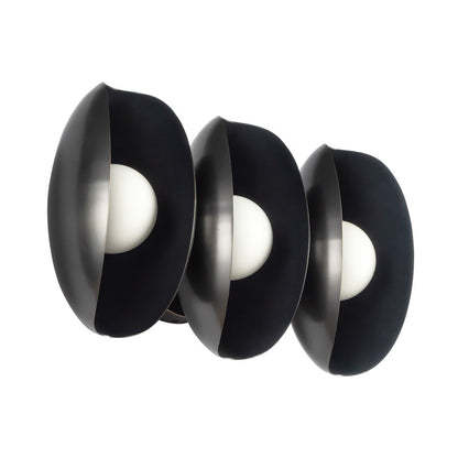 Kuzco Cortez 16" Black Dimmable LED Bathroom Vanity Light, Urban Bronze