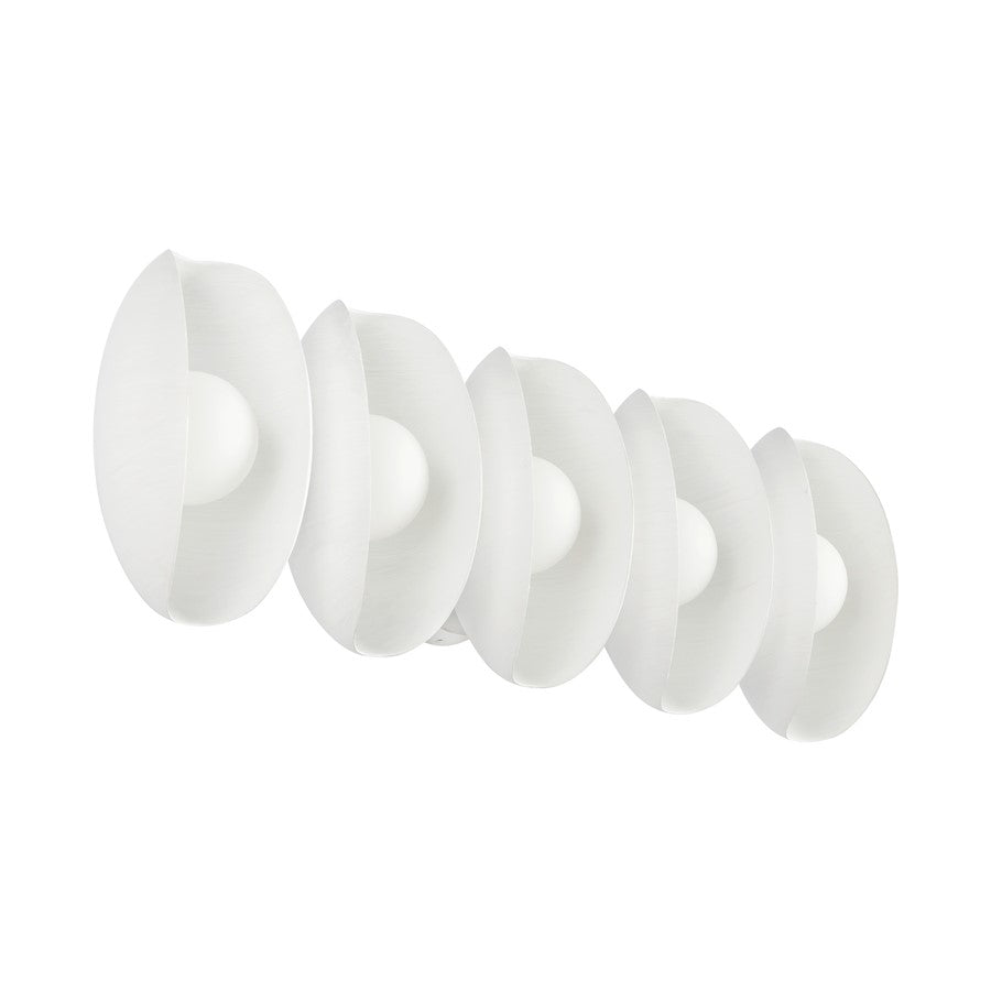 Kuzco Cortez 26" Wht Dimmable LED Bathroom Vanity Light, Antique Wht