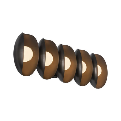 Kuzco Cortez 26" Black Dimmable LED Bathroom Vanity Light, Urban Bronze