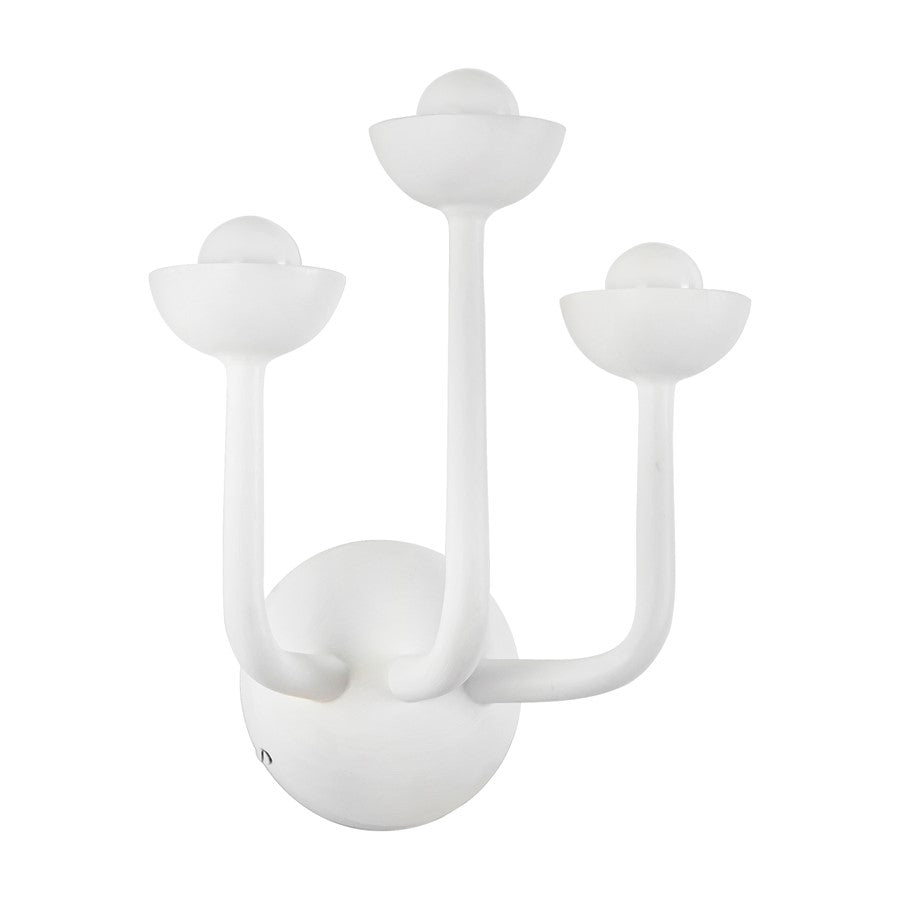 Kuzco Spade 11" Wht Dimmable LED Bathroom Vanity Light, Antique Wht