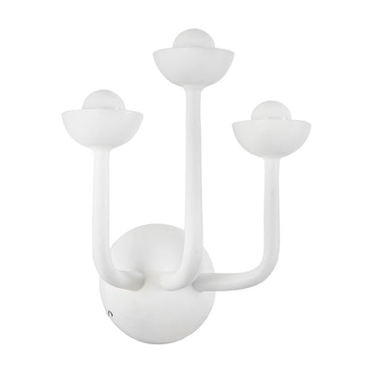 Kuzco Spade 11" Wht Dimmable LED Bathroom Vanity Light, Antique Wht