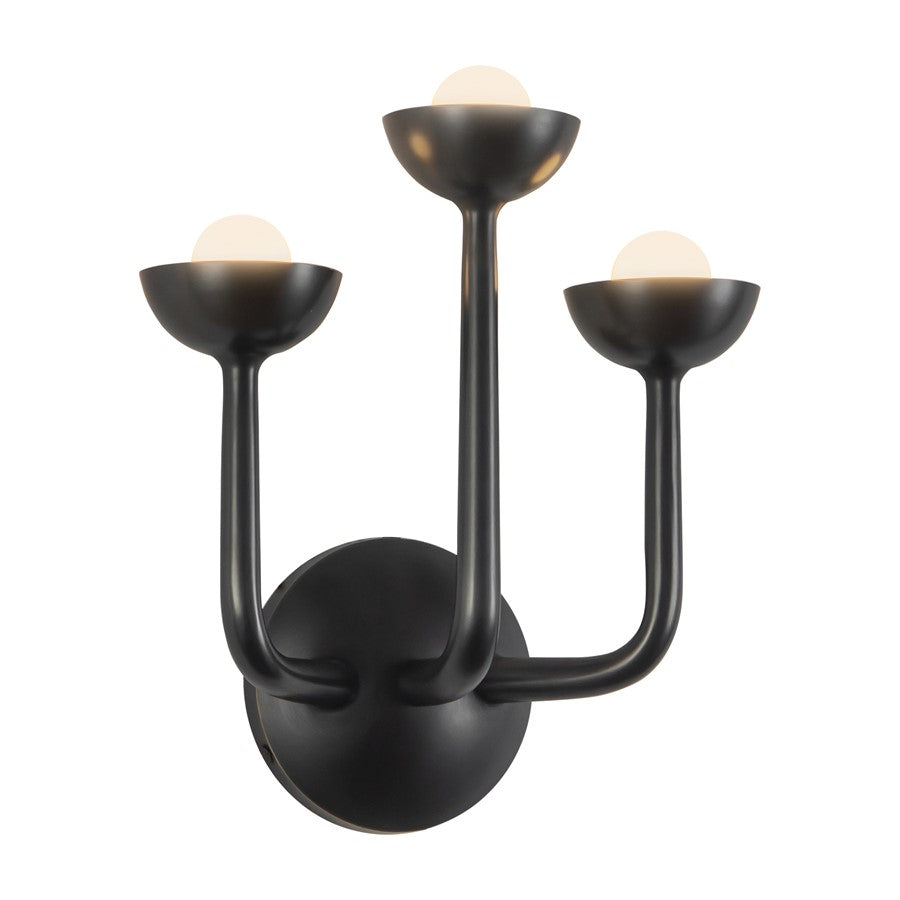 Kuzco Spade 11" Black Dimmable LED Bathroom Vanity Light, Urban Bronze