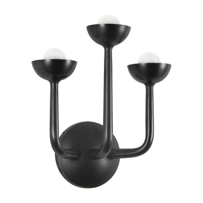 Kuzco Spade 11" Black Dimmable LED Bathroom Vanity Light, Urban Bronze