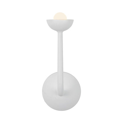 Kuzco Spade 5" Wht Dim LED Bathroom Vanity Light, Antique Wht - WV313103AW