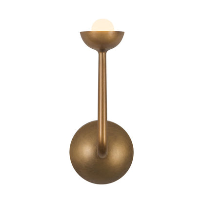 Kuzco Spade 5" Brass Dim LED Bathroom Vanity Light, Vintage Brass - WV313103VB