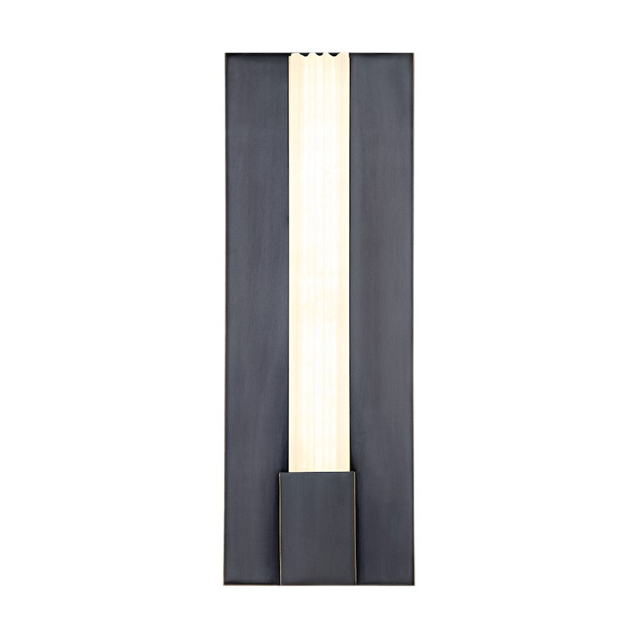 Alora Kismet 14" LED Wall/Vanity, Urban Bronze/Alabaster - WV322114UBAR