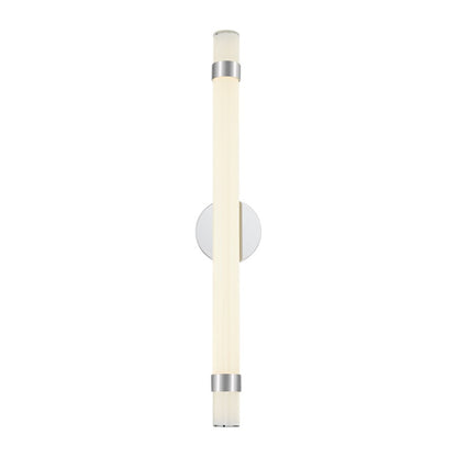 Alora Madison 30" LED Wall/Vanity Light, Nickel/Glossy Opal
