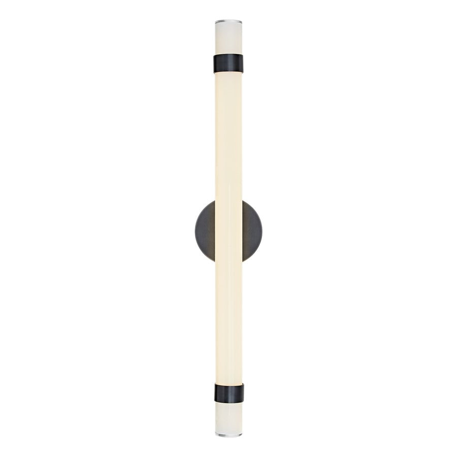 Kuzco Madison 30" LED Wall/Vanity Light, Bronze/Glossy Opal - WV324230UBGO-UNV