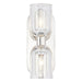 Alora Lucian 2 Light 11" Wall/Vanity, Clear Crystal/Nickel - WV338902PNCC