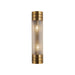 Alora Willard 2Lt 18" Wall/Vanity, Brass/Clear Prismatic/Opal - WV348218VBPG