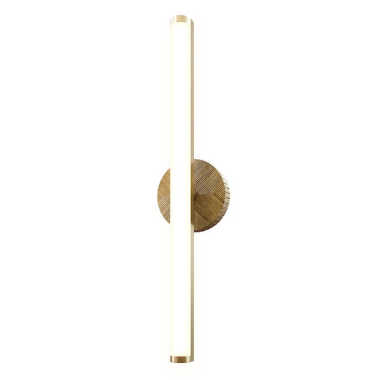 Alora Kensington 30" LED Wall/Vanity, Vintage Brass/Frosted - WV361230VB