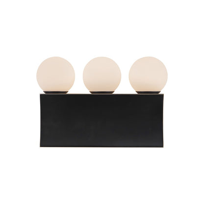 Kuzco Sinclair 12" Blk Dim LED Bathroom Vanity Light, Urban Brz - WV364312UB