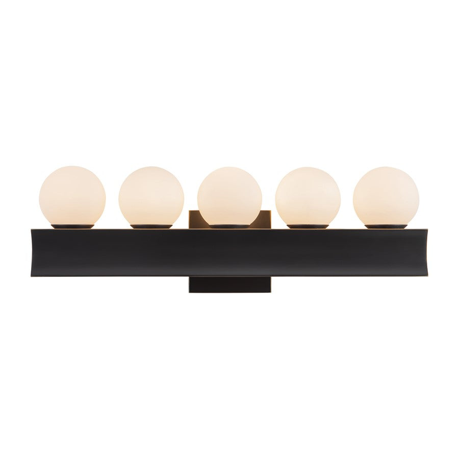 Kuzco Sinclair 21" Blk Dim LED Bathroom Vanity Light, Urban Brz - WV364521UB