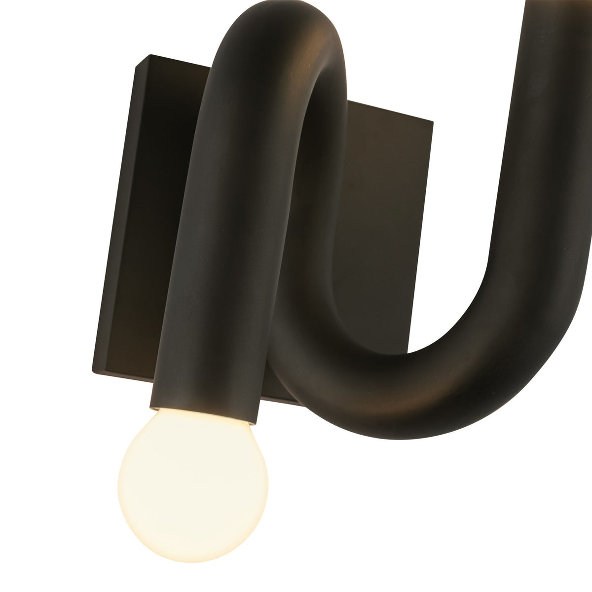Kuzco Sadie 6in 2-Light Bathroom Vanity Light | Modern Matte Black Aluminum and Steel | Bathroom Vanity & Powder Room | Model WV420206MB