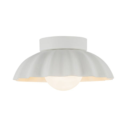 Kuzco Soleil 10" LED Wall/Vanity, White/Opal/Steel