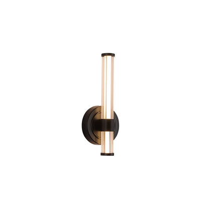 Kuzco Elsie 12" LED Wall/Vanity Light, Matte Black