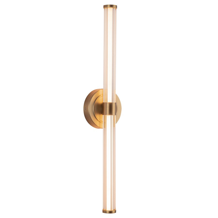 Kuzco Elsie 24" LED Wall/Vanity Light, Brushed Gold