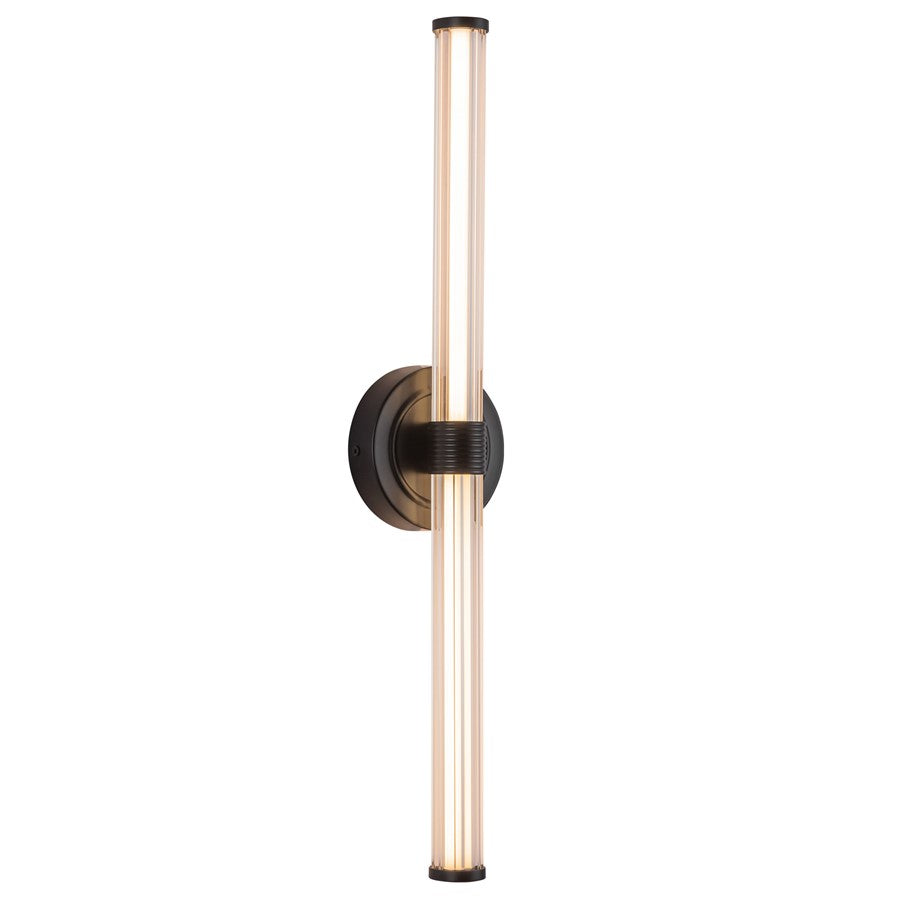 Kuzco Elsie 24" LED Wall/Vanity Light, Matte Black