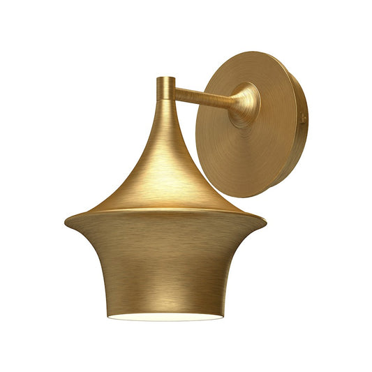 Alora Mood Emiko 1 Light 7" Wall/Vanity, Brushed Gold - WV523007BG