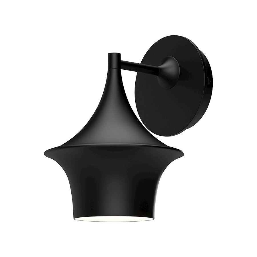 Alora Mood Emiko 1 Light 7" Wall/Vanity, Matte Black - WV523007MB