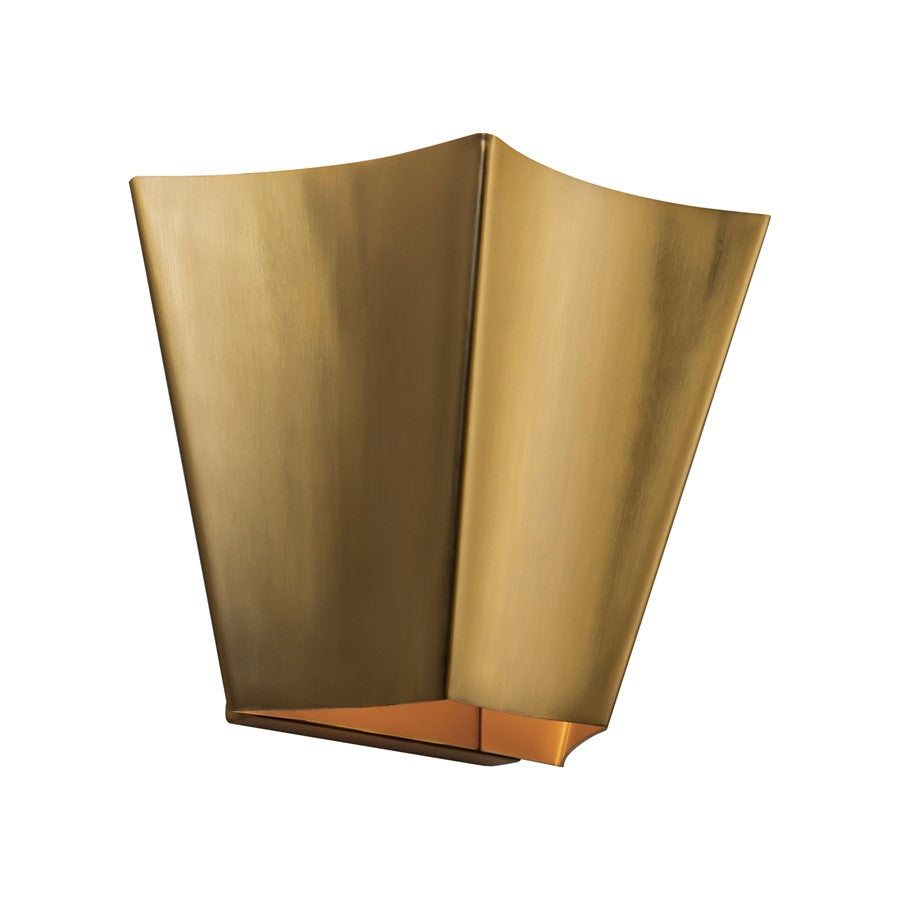 Kuzco Shelton 10" Gold Bathroom Vanity Light, Brushed Gold