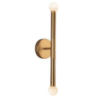 Kuzco Arden 23" LED Wall/Vanity Light, Gold/Opal Glass - WV612223BGOP-UNV