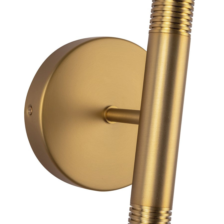Kuzco Arden 23" LED Wall/Vanity Light, Gold/Opal Glass