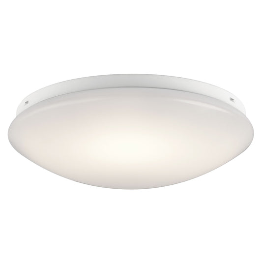 Kichler Flush Mount LED 14x4", White, White Acrylic