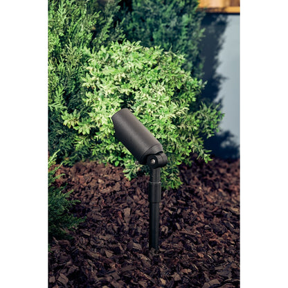 Kichler 6" Mini MR16 Accent Light, Black Brass