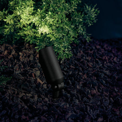 Kichler 6" Mini MR16 Accent Light, Black Brass