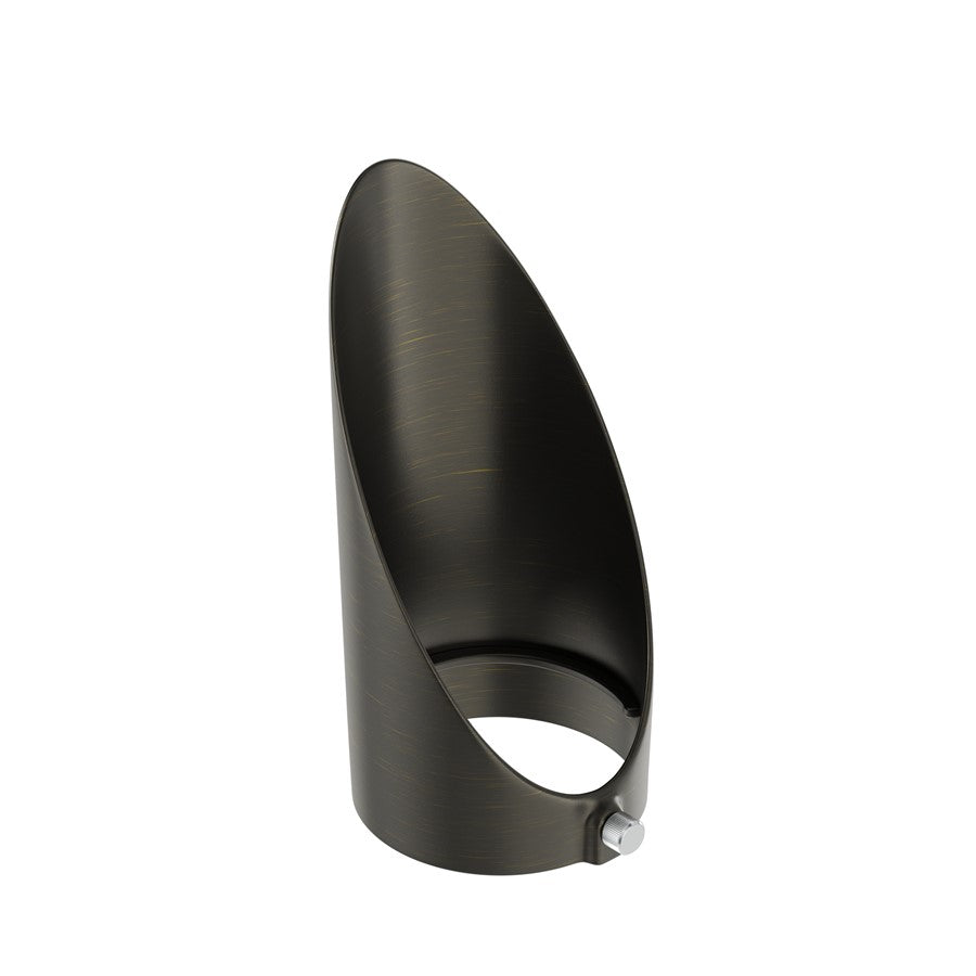 Kichler Integra Long Cowl | Modern Centennial Brass Brass | Outdoor Landscape Accent | Glare Reduction for Accent Lights | Model 16293CBR