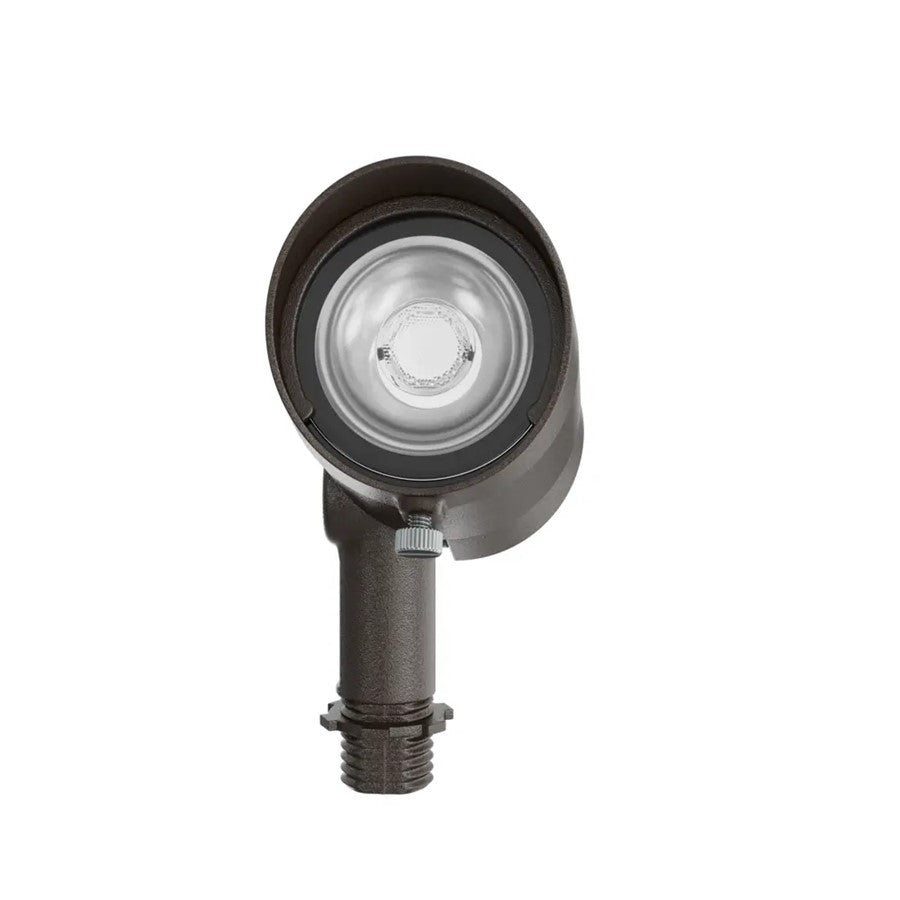 Kichler Integra 5in 1-Light Accent Light | Modern Textured Architectural Bronze Aluminum | Indoor & Covered Patio | 200 Lumens | Model 16300AZT30