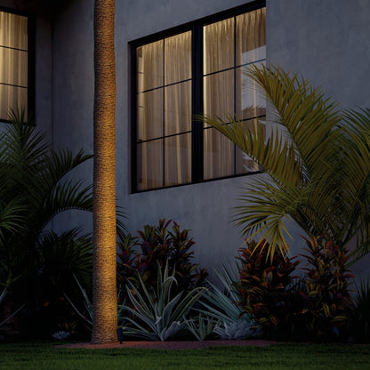 Kichler Integra 200 Lm 35 Degrees Accent Light | Textured Black Aluminum | Landscape & Accent Lighting | 5.14 x 2.59 x 4.38 in | Model 16300BKT30