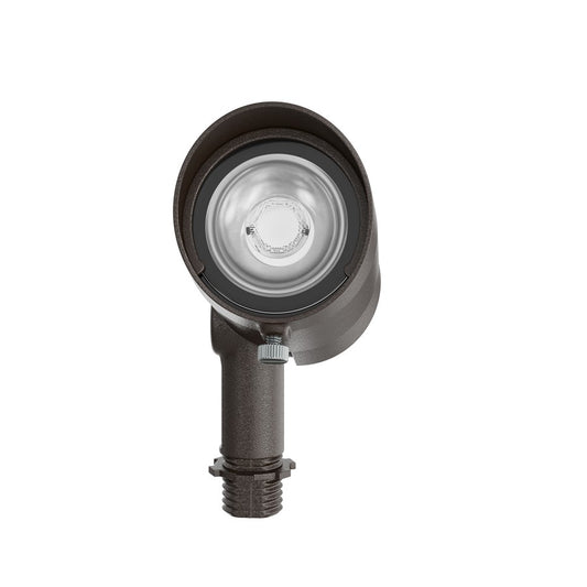 Kichler Integra 5in 1-Light Accent Light | Textured Architectural Bronze Aluminum | Landscape & Outdoor Accent | 375 Lm 3000K | Model 16302AZT30