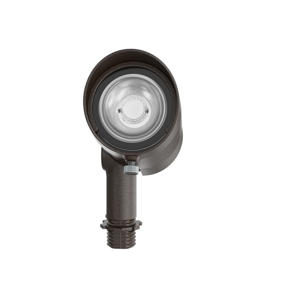 Kichler Integra 5in 1-Light Accent Light | Textured Architectural Bronze Aluminum | Landscape & Outdoor Accent | 375 Lm 3000K | Model 16303AZT30