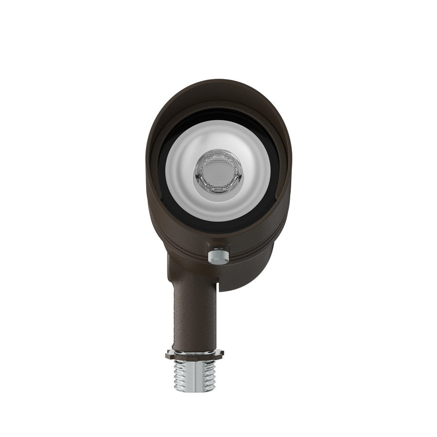 Kichler Varia 6in Medium Adj. Accent Light | Textured Architectural Bronze Aluminum | Wet Location Landscape & Accent | Model 16311AZT