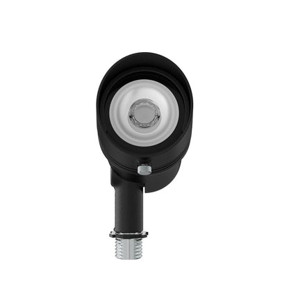 Kichler Varia 6in Adjustable Integrated Accent Light | Textured Black Aluminum | Indoor & Covered Patio | 600 Lumens, 2700/3000K | Model 16311BKT