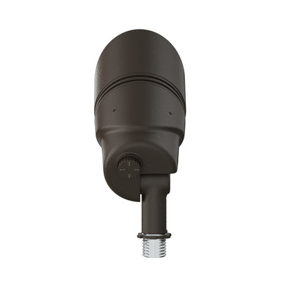 Kichler Varia 7in Large Adj. Accent Light | Textured Architectural Bronze Aluminum | Wet Location Landscape & Accent | 7 x 4 x 3 in | Model 16312AZT