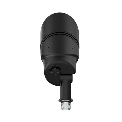 Kichler Varia 7in 1-Light Accent Light | Textured Black Aluminum | Landscape & Outdoor Accent | 1200 Lm Selectable CCT Dimmable LED | Model 16312BKT