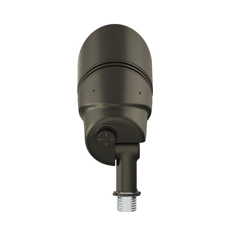 Kichler Varia Large Adj. Accent Light | Centennial Brass Brass | Indoor & Outdoor Wet Locations | 7 x 4 x 3 in | Model 16312CBR