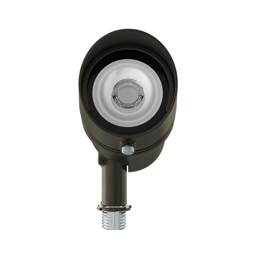 Kichler Varia Large Adj. Accent Light | Centennial Brass Brass | Indoor & Outdoor Wet Locations | 7 x 4 x 3 in | Model 16312CBR